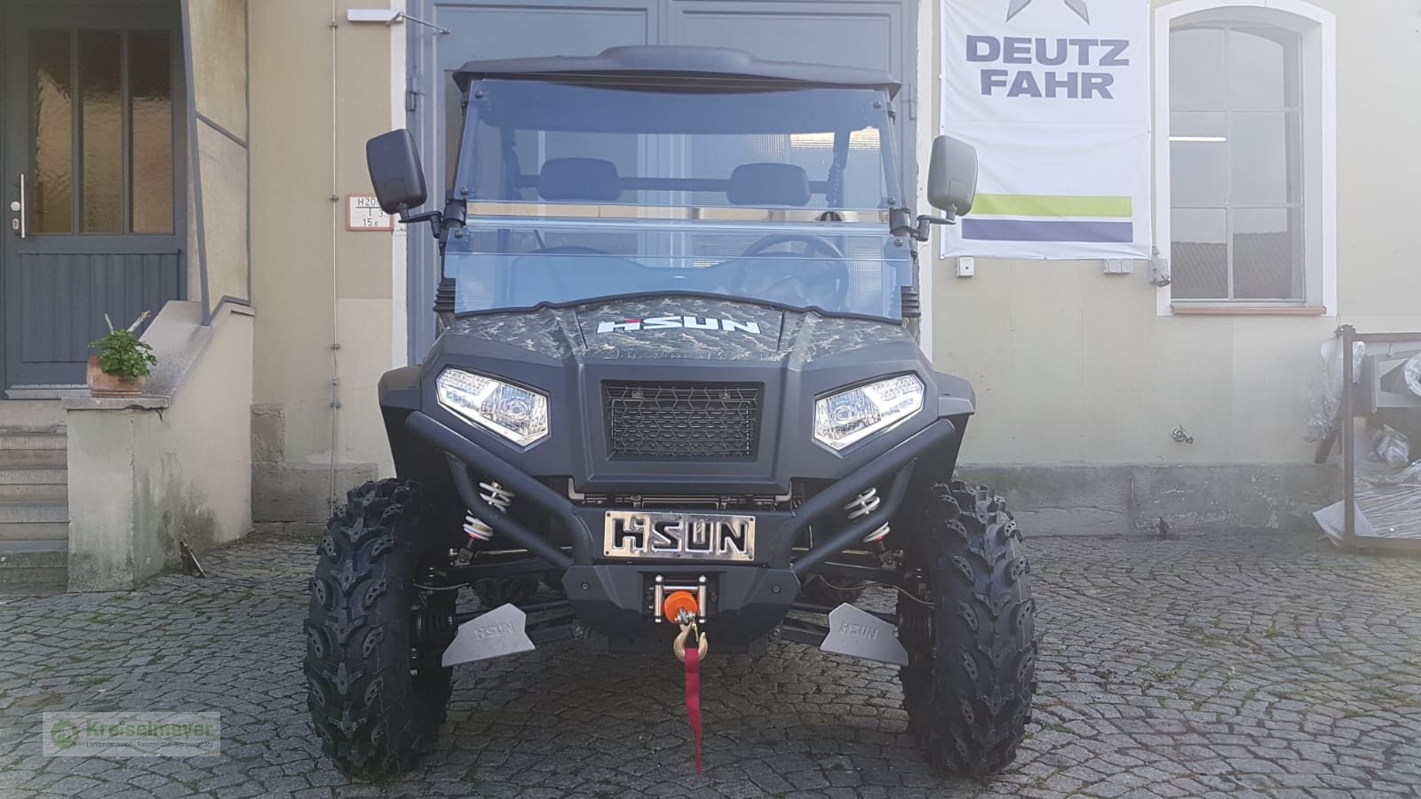 ATV & Quad tip Hisun Sector 450 Allrad 4x4 + Differenzial-Sperre + Straßenzulassung UTV, Forstfahrzeug, Buggy, Gator,, Neumaschine in Feuchtwangen (Poză 4)