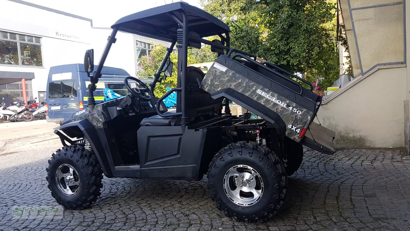 ATV & Quad del tipo Hisun Sector 450 Allrad 4x4 + Differenzial-Sperre + Straßenzulassung UTV, Forstfahrzeug, Buggy, Gator,, Neumaschine en Feuchtwangen (Imagen 8)