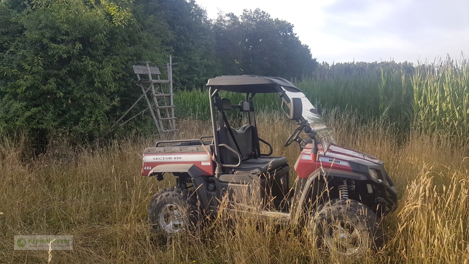 ATV & Quad типа Hisun Sector 450 Allrad 4x4 + Differenzial-Sperre + Straßenzulassung UTV, Forstfahrzeug, Buggy, Gator,, Neumaschine в Feuchtwangen (Фотография 17)