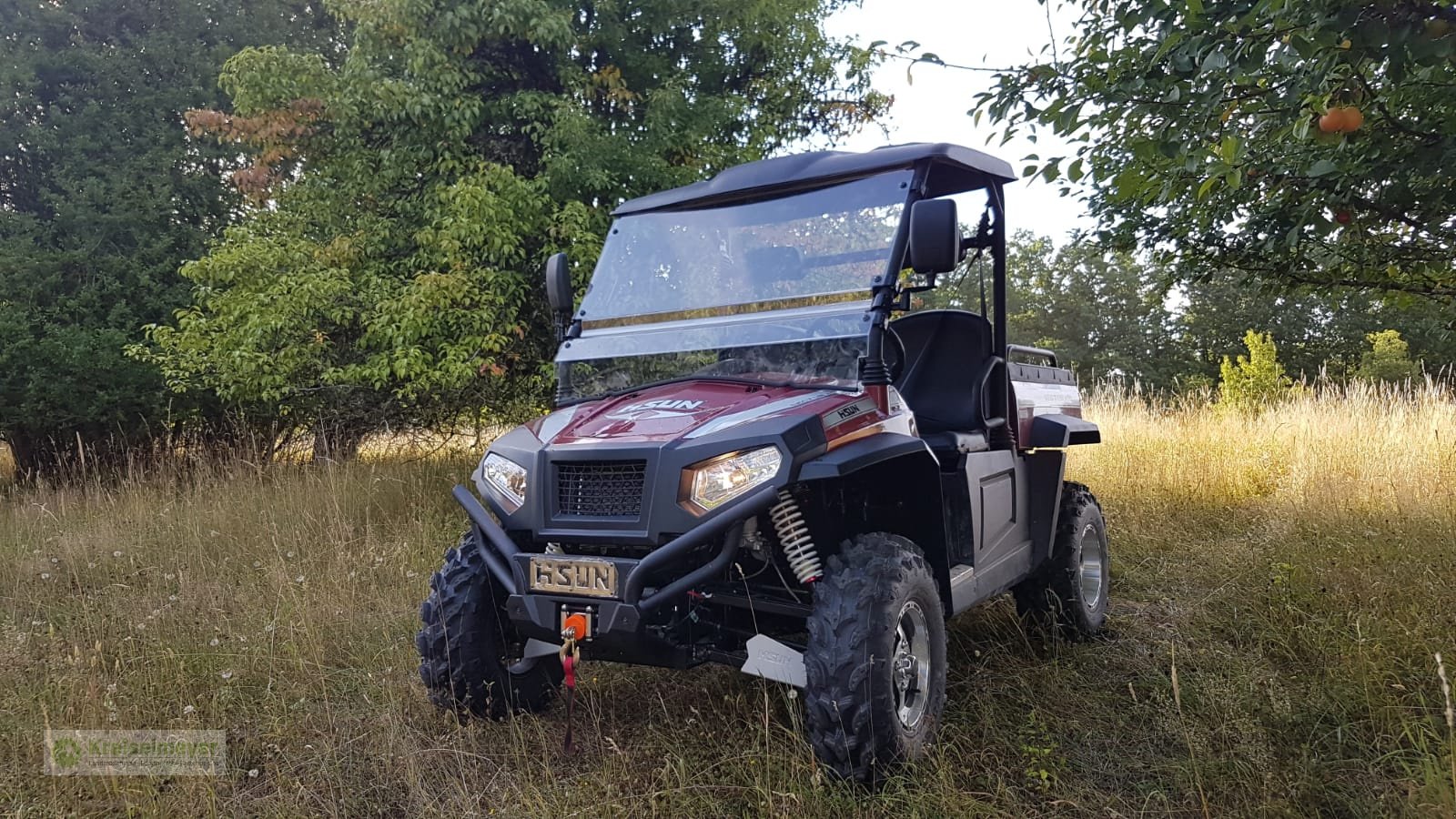 ATV & Quad typu Hisun Sector 450 Allrad 4x4 + Differenzial-Sperre + Straßenzulassung UTV, Forstfahrzeug, Buggy, Gator,, Neumaschine w Feuchtwangen (Zdjęcie 18)