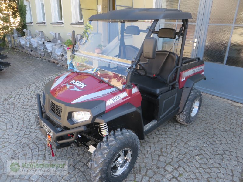 ATV & Quad от тип Hisun Sector 450 Allrad 4x4 + Differenzial-Sperre + Straßenzulassung UTV, Forstfahrzeug, Buggy, Gator, Neumaschine в Feuchtwangen (Снимка 1)
