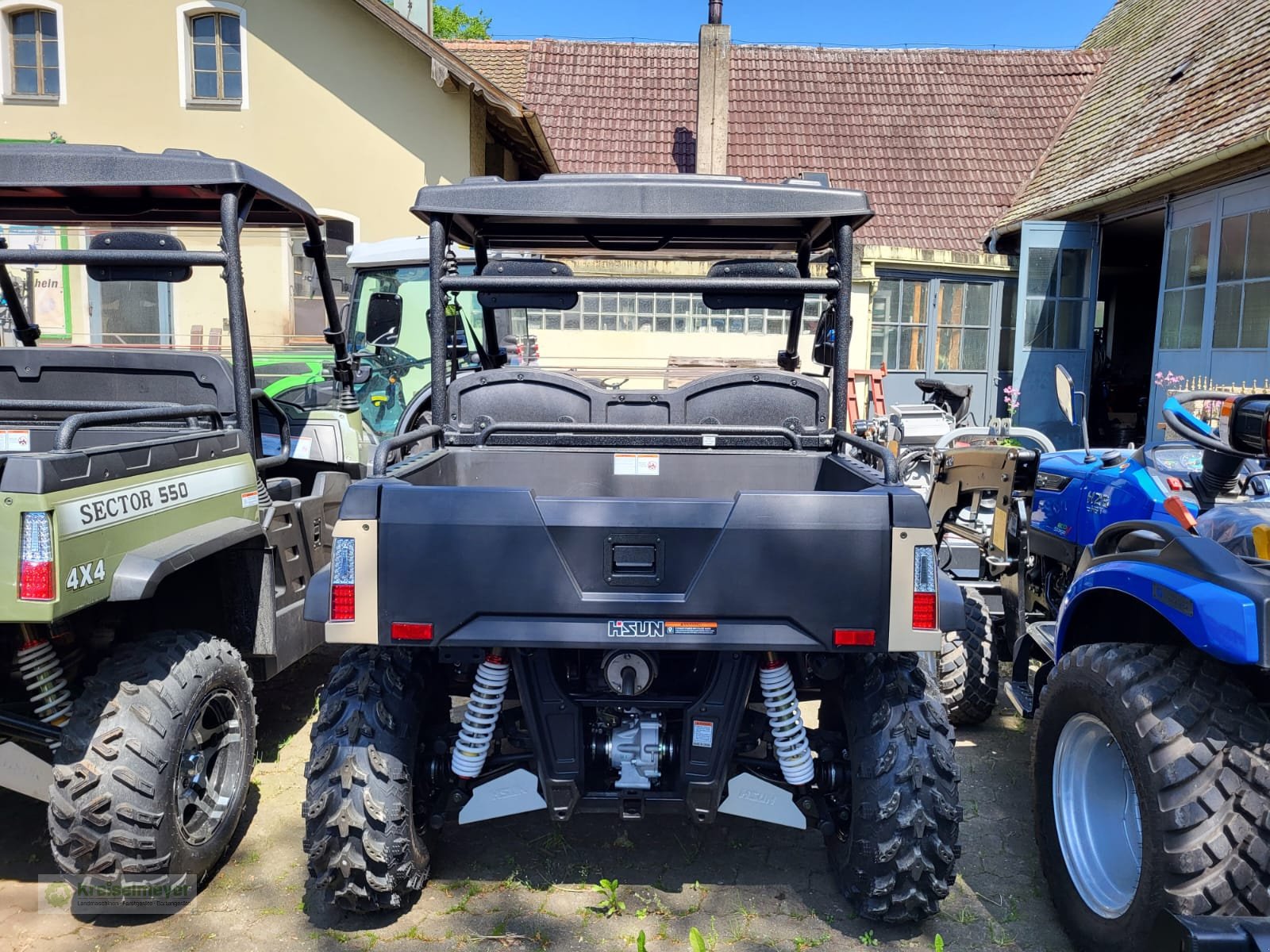 ATV & Quad typu Hisun Sector 450 Allrad 4x4 + Differenzialsperre + Straßenzulassung UTV Buggy Gator, Neumaschine v Feuchtwangen (Obrázok 7)