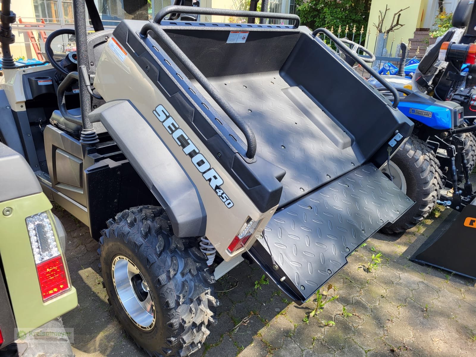 ATV & Quad tipa Hisun Sector 450 Allrad 4x4 + Differenzialsperre + Straßenzulassung UTV Buggy Gator, Neumaschine u Feuchtwangen (Slika 4)