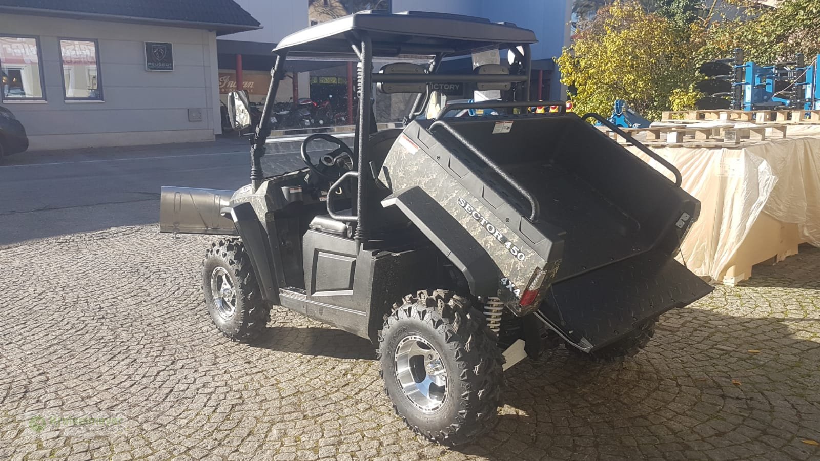 ATV & Quad του τύπου Hisun Sector 450 + Schneeräumschild *Winterpaket* Allrad 4x4 + Straßenzulassung NEU, Neumaschine σε Feuchtwangen (Φωτογραφία 3)