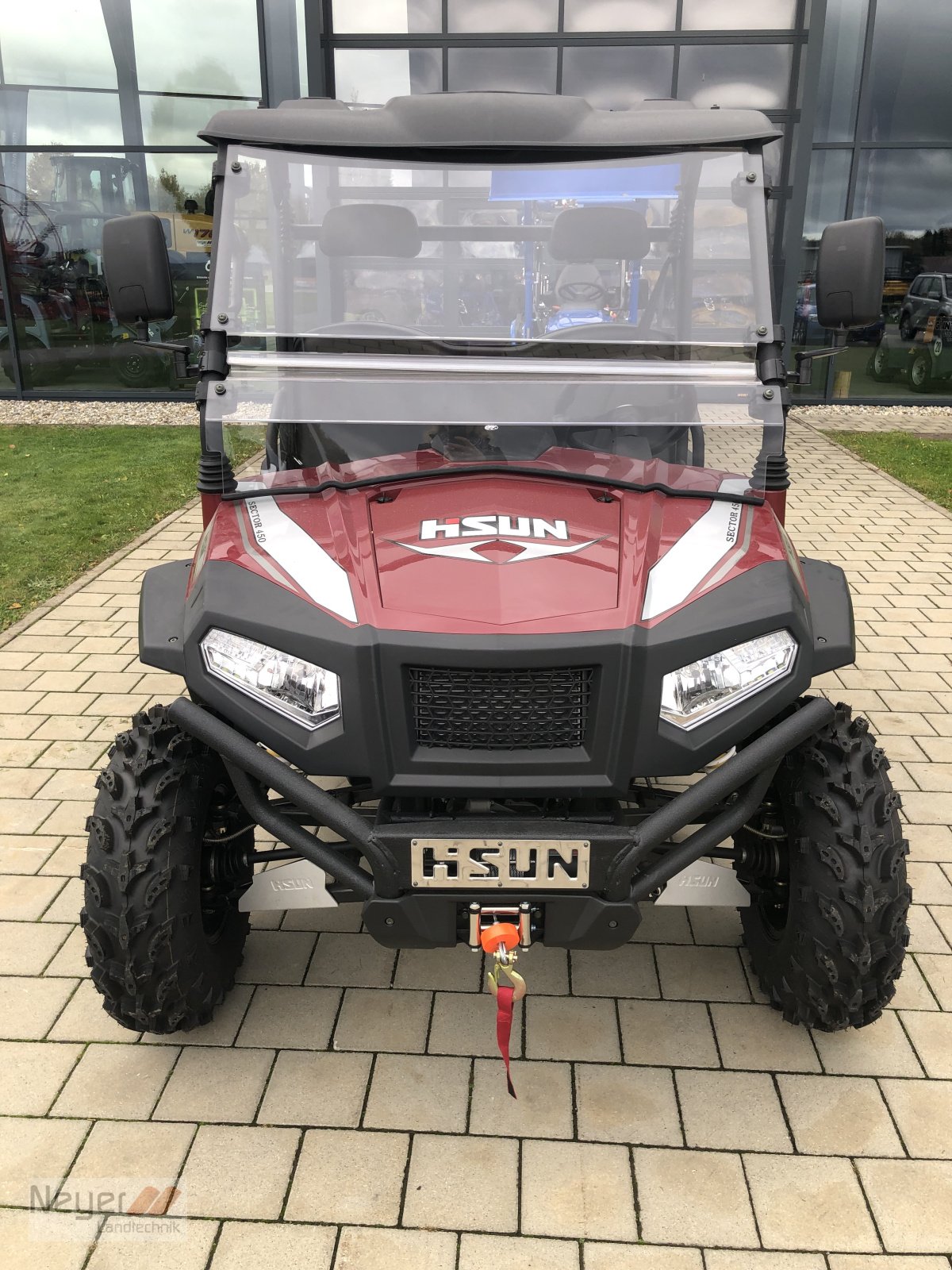 ATV & Quad of the type Hisun Sector 450, Neumaschine in Bad Waldsee Mennisweiler (Picture 10)