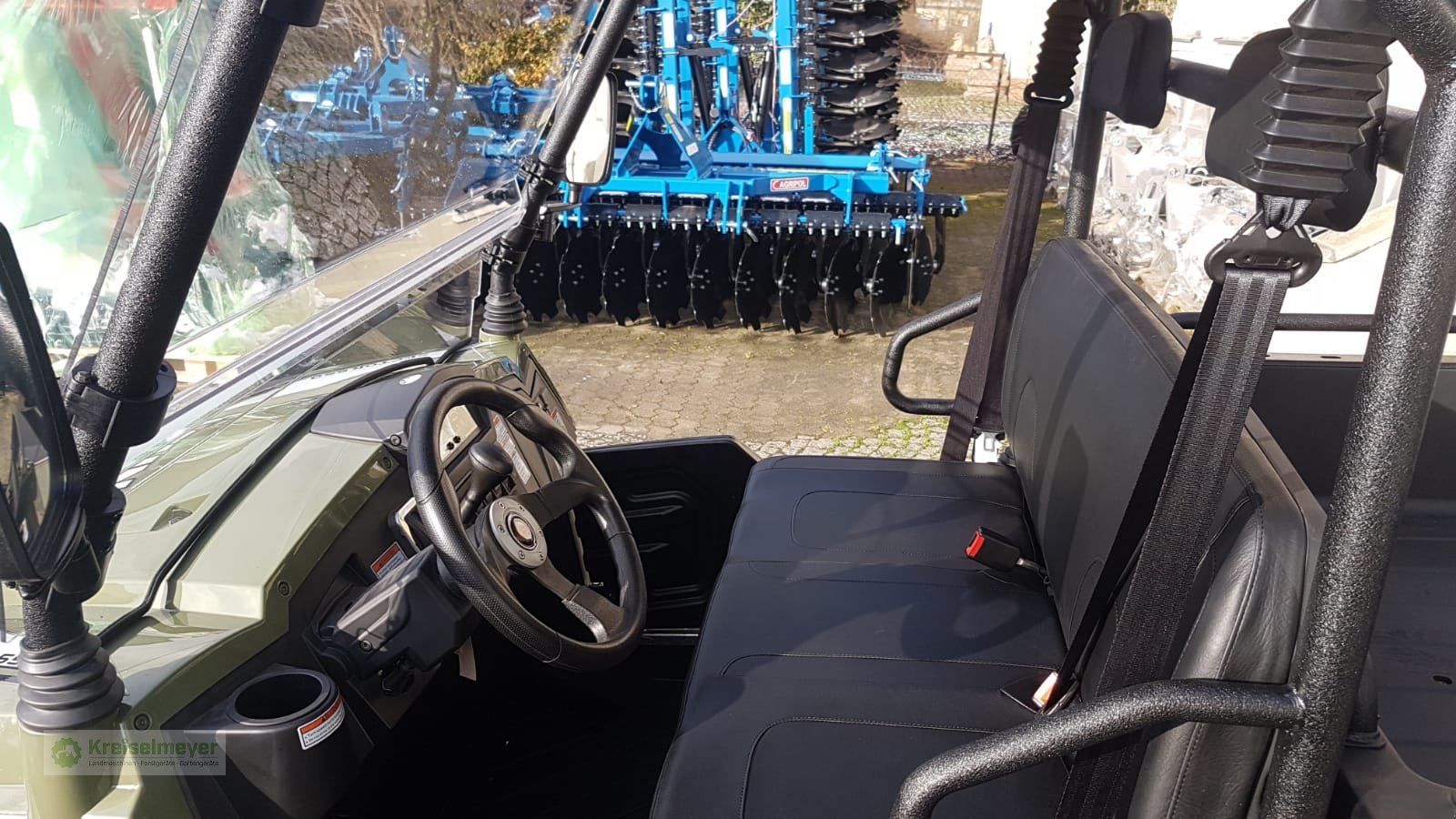 ATV & Quad of the type Hisun Sector 550 Allrad 4x4 + Differenzial-Sperre + Straßenzulassung UTV, Forstfahrzeug, Buggy, Gator, Neumaschine in Feuchtwangen (Picture 5)