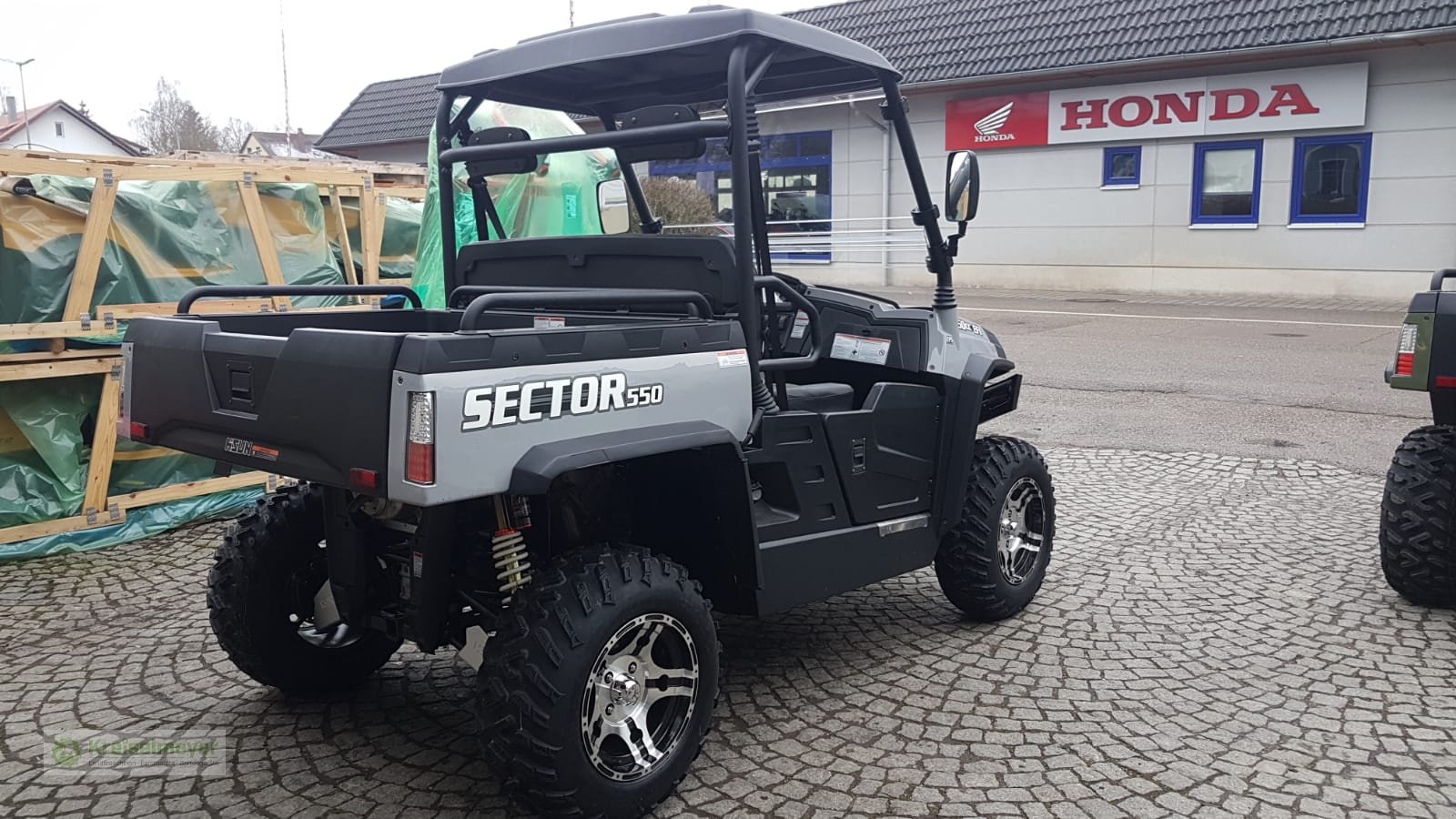 ATV & Quad tip Hisun Sector 550 Allrad 4x4 + Differenzial-Sperre + Straßenzulassung UTV, Forstfahrzeug, Buggy, Gator, Neumaschine in Feuchtwangen (Poză 3)