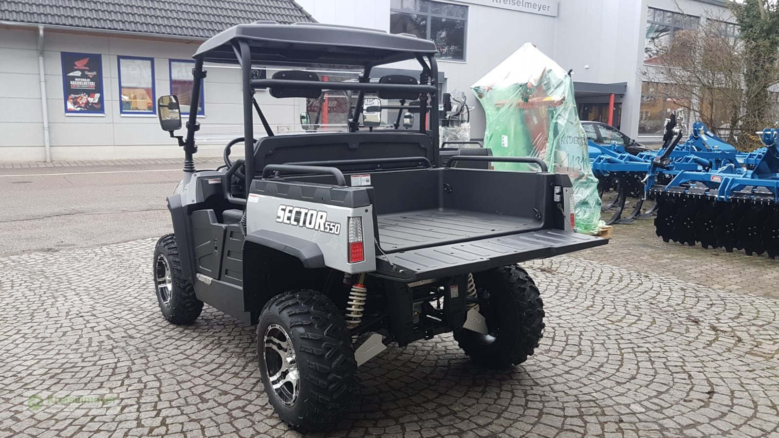 ATV & Quad Türe ait Hisun Sector 550 Allrad 4x4 + Differenzial-Sperre + Straßenzulassung UTV, Forstfahrzeug, Buggy, Gator, Neumaschine içinde Feuchtwangen (resim 5)