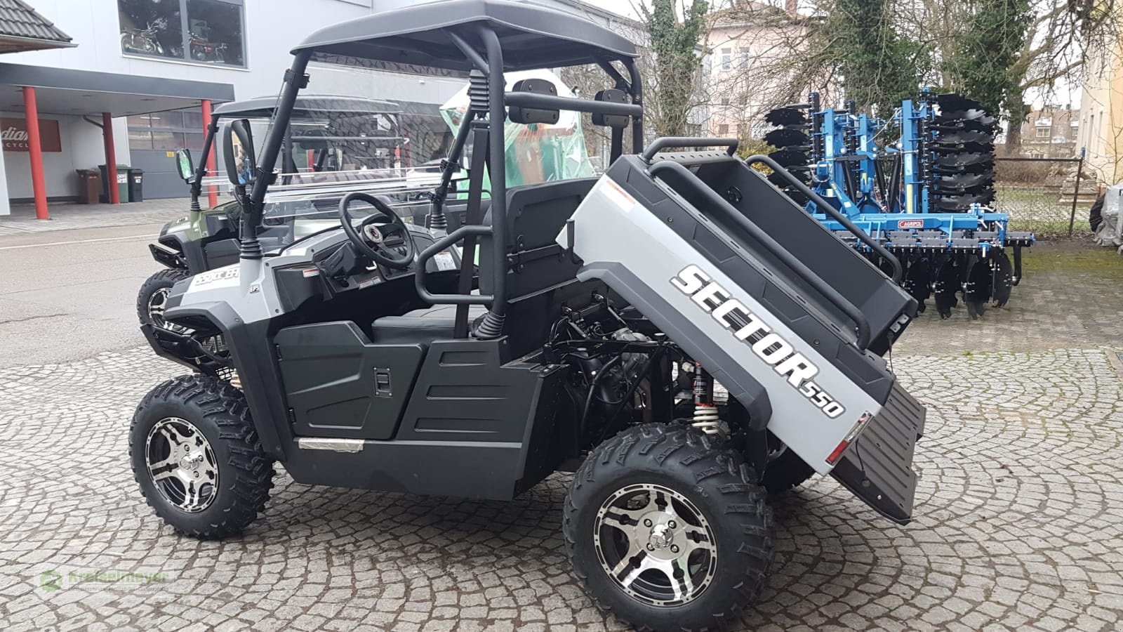 ATV & Quad typu Hisun Sector 550 Allrad 4x4 + Differenzial-Sperre + Straßenzulassung UTV, Forstfahrzeug, Buggy, Gator, Neumaschine v Feuchtwangen (Obrázok 7)