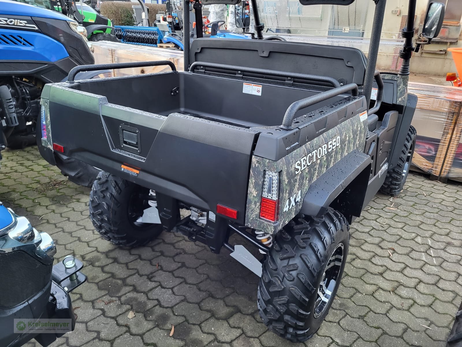 ATV & Quad del tipo Hisun Sector 550 Allrad 4x4 + Differenzial-Sperre + Straßenzulassung UTV, Forstfahrzeug, Buggy, Gator, Neumaschine en Feuchtwangen (Imagen 4)