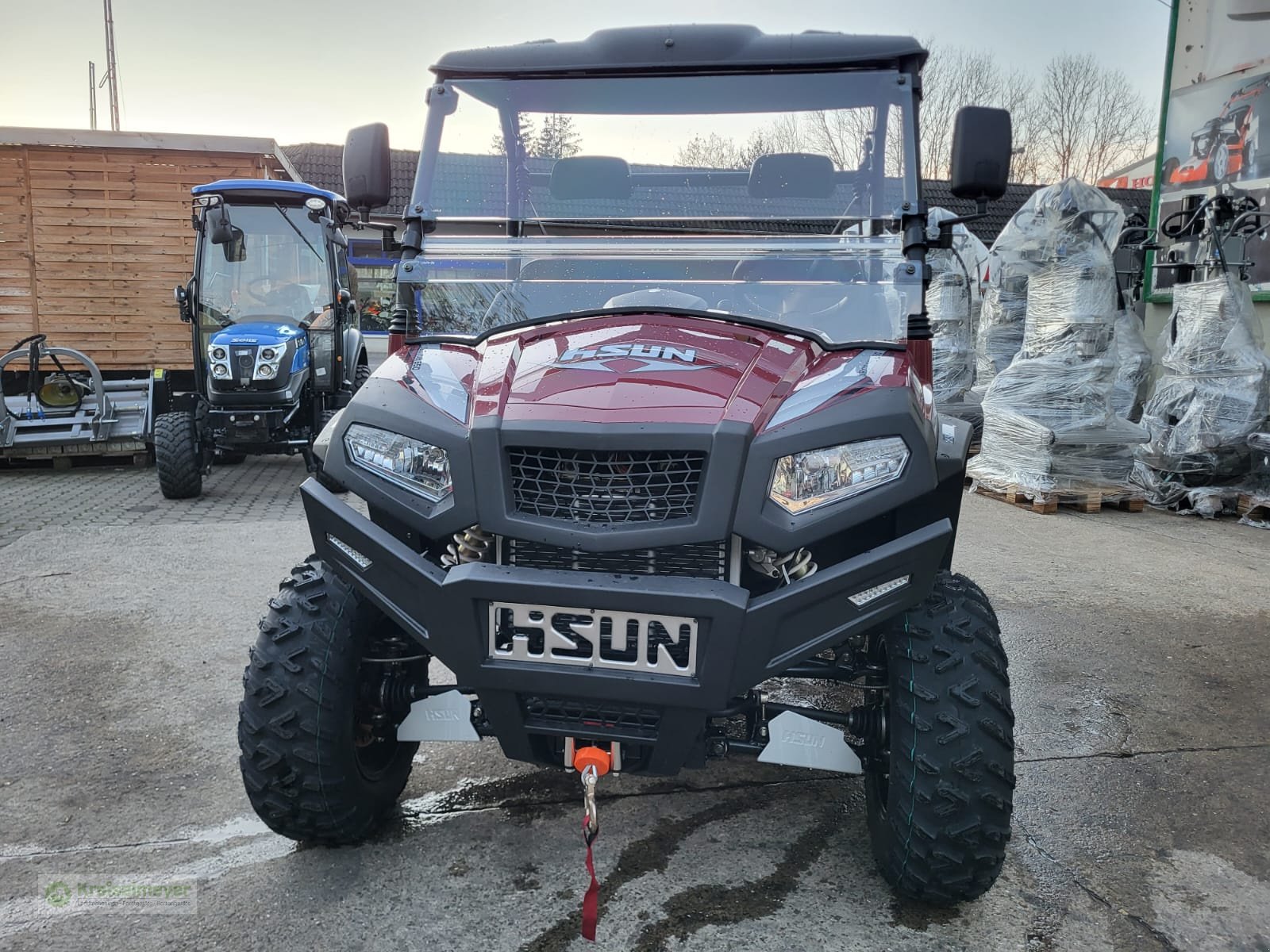 ATV & Quad от тип Hisun Sector 550 Allrad 4x4 + Differenzial-Sperre + Zulassungspapiere UTV Buggy Gator, Neumaschine в Feuchtwangen (Снимка 2)