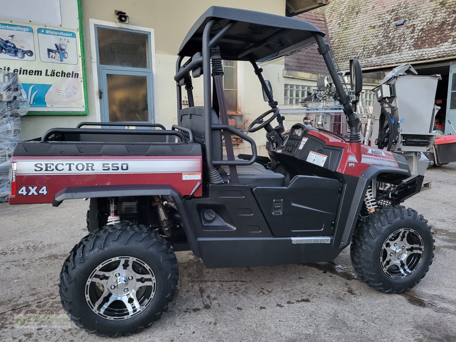 ATV & Quad от тип Hisun Sector 550 Allrad 4x4 + Differenzial-Sperre + Zulassungspapiere UTV Buggy Gator, Neumaschine в Feuchtwangen (Снимка 4)