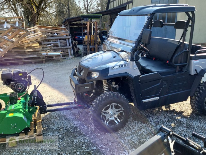 ATV & Quad of the type Hisun Sector 550 + Frontmähwerk / Mulcher + STVZO, Neumaschine in Feuchtwangen (Picture 1)