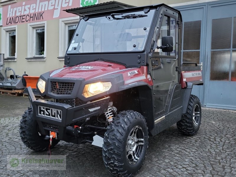 ATV & Quad Türe ait Hisun Sector 550 Vollkabine + Heizung + Allrad & Diff.Sperre inkl. StVZO-Papiere NEU, Neumaschine içinde Feuchtwangen (resim 1)