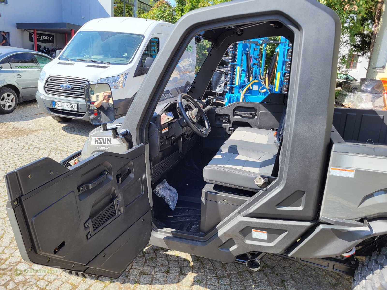 ATV & Quad van het type Hisun Sector 750 Sport UTV Teilkabine Allrad + StVZO Straßenzulassung, Neumaschine in Feuchtwangen (Foto 9)