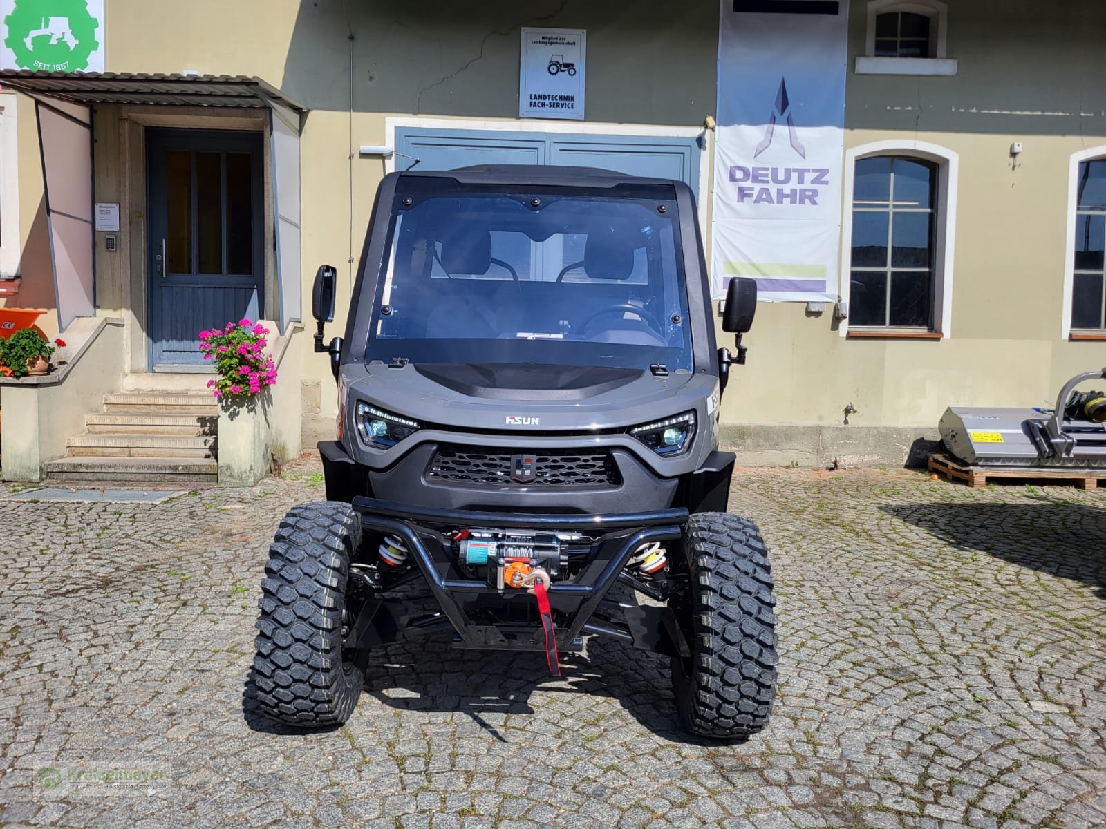 ATV & Quad van het type Hisun Sector 750 Sport UTV Teilkabine Allrad + StVZO Straßenzulassung, Neumaschine in Feuchtwangen (Foto 15)