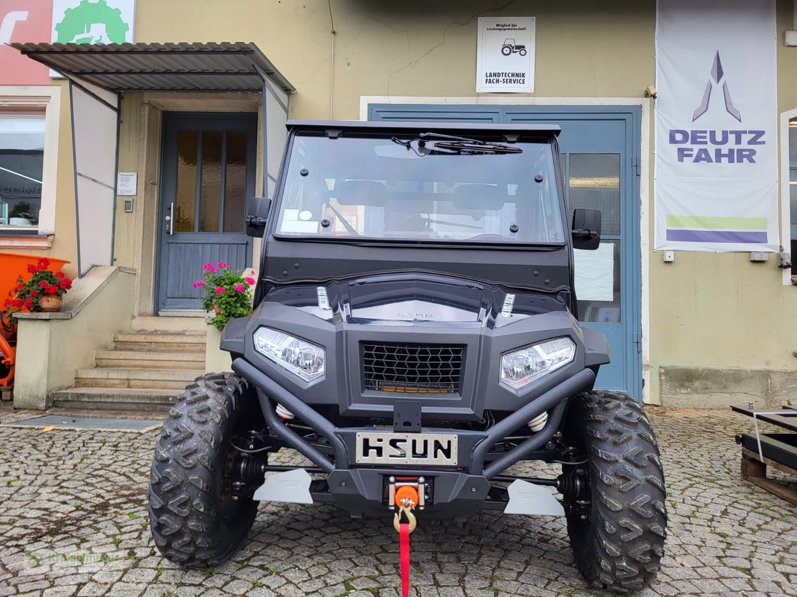 ATV & Quad a típus Hisun Sector E1 Elektro mit Kabine und Heizung + Straßenzulassung StVZO NEU UTV, Neumaschine ekkor: Feuchtwangen (Kép 10)