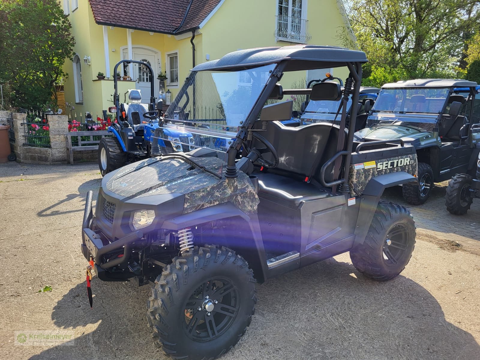 ATV & Quad typu Hisun Sector E1 Elektro UTV Allrad Diff-Sperre Neu inkl. Zulassungspapieren, Neumaschine v Feuchtwangen (Obrázek 1)