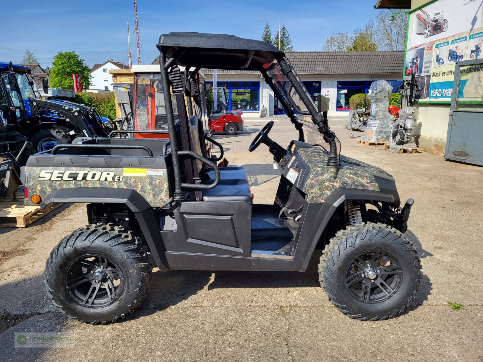 ATV & Quad типа Hisun Sector E1 Elektro UTV Allrad Diff-Sperre Neu inkl. Zulassungspapieren, Neumaschine в Feuchtwangen (Фотография 3)