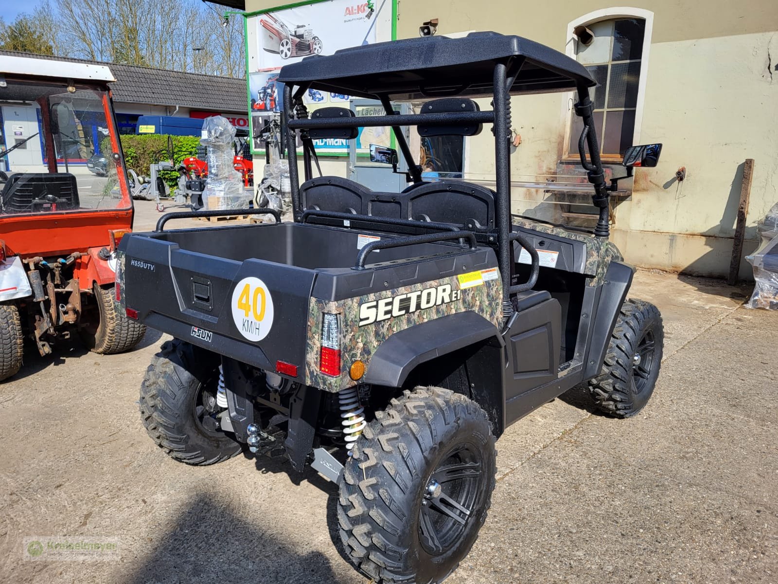 ATV & Quad от тип Hisun Sector E1 Elektro UTV Allrad Diff-Sperre Neu inkl. Zulassungspapieren, Neumaschine в Feuchtwangen (Снимка 4)