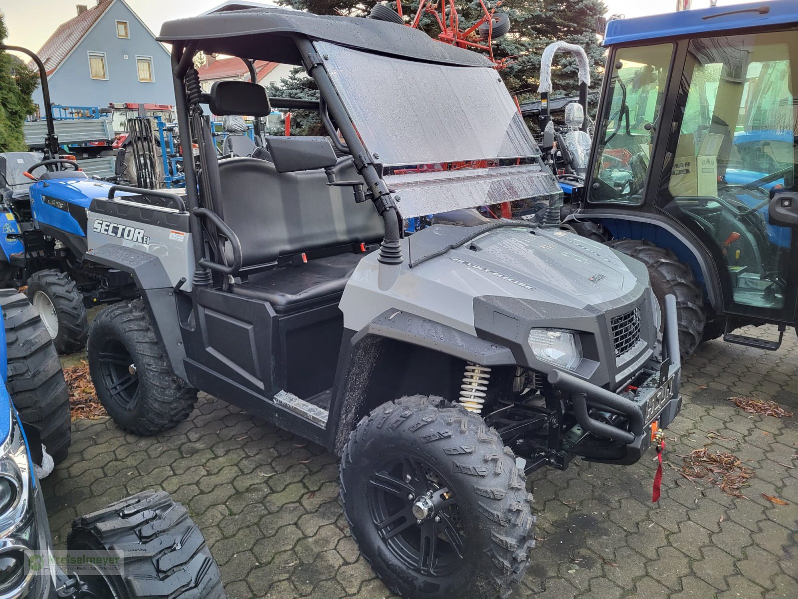 ATV & Quad del tipo Hisun Sector E1 Elektro UTV Allrad Diff-Sperre Neu inkl. Zulassungspapieren, Neumaschine en Feuchtwangen (Imagen 1)