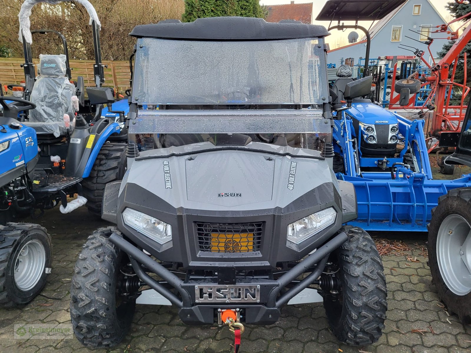 ATV & Quad del tipo Hisun Sector E1 Elektro UTV Allrad Diff-Sperre Neu inkl. Zulassungspapieren, Neumaschine en Feuchtwangen (Imagen 2)