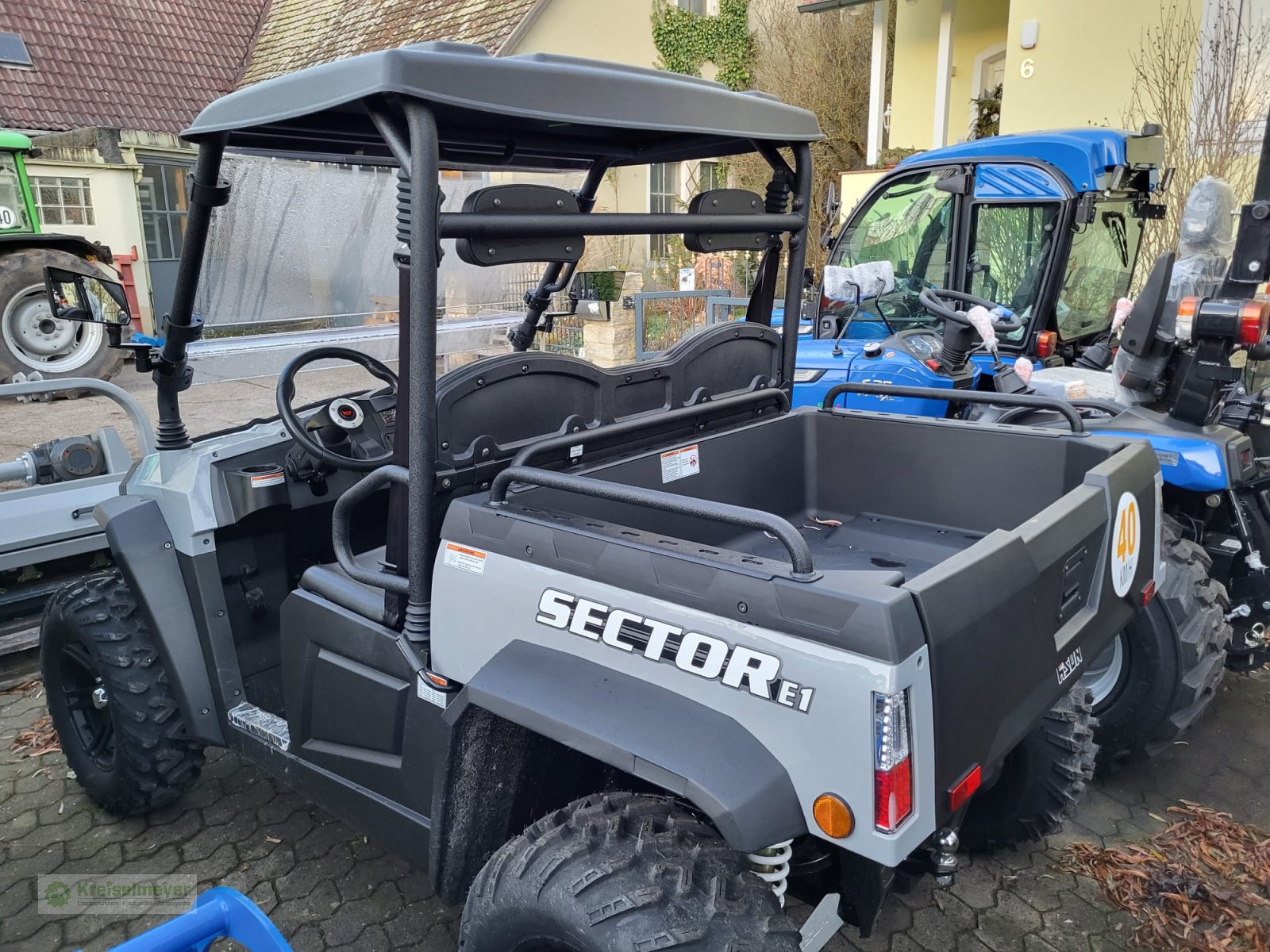 ATV & Quad tipa Hisun Sector E1 Elektro UTV Allrad Diff-Sperre Neu inkl. Zulassungspapieren, Neumaschine u Feuchtwangen (Slika 3)