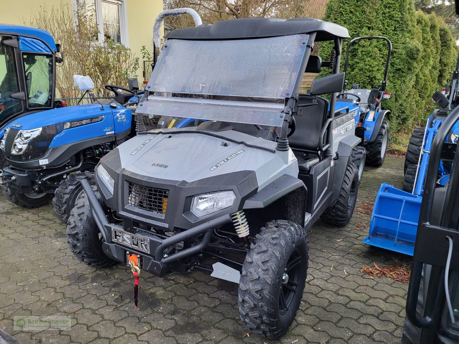 ATV & Quad del tipo Hisun Sector E1 Elektro UTV Allrad Diff-Sperre Neu inkl. Zulassungspapieren, Neumaschine en Feuchtwangen (Imagen 7)