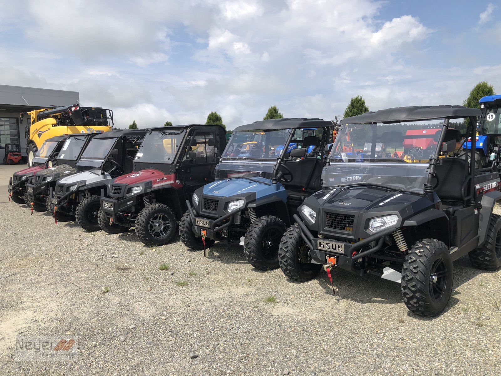 ATV & Quad typu Hisun SECTOR E1, Neumaschine v Bad Waldsee Mennisweiler (Obrázok 1)