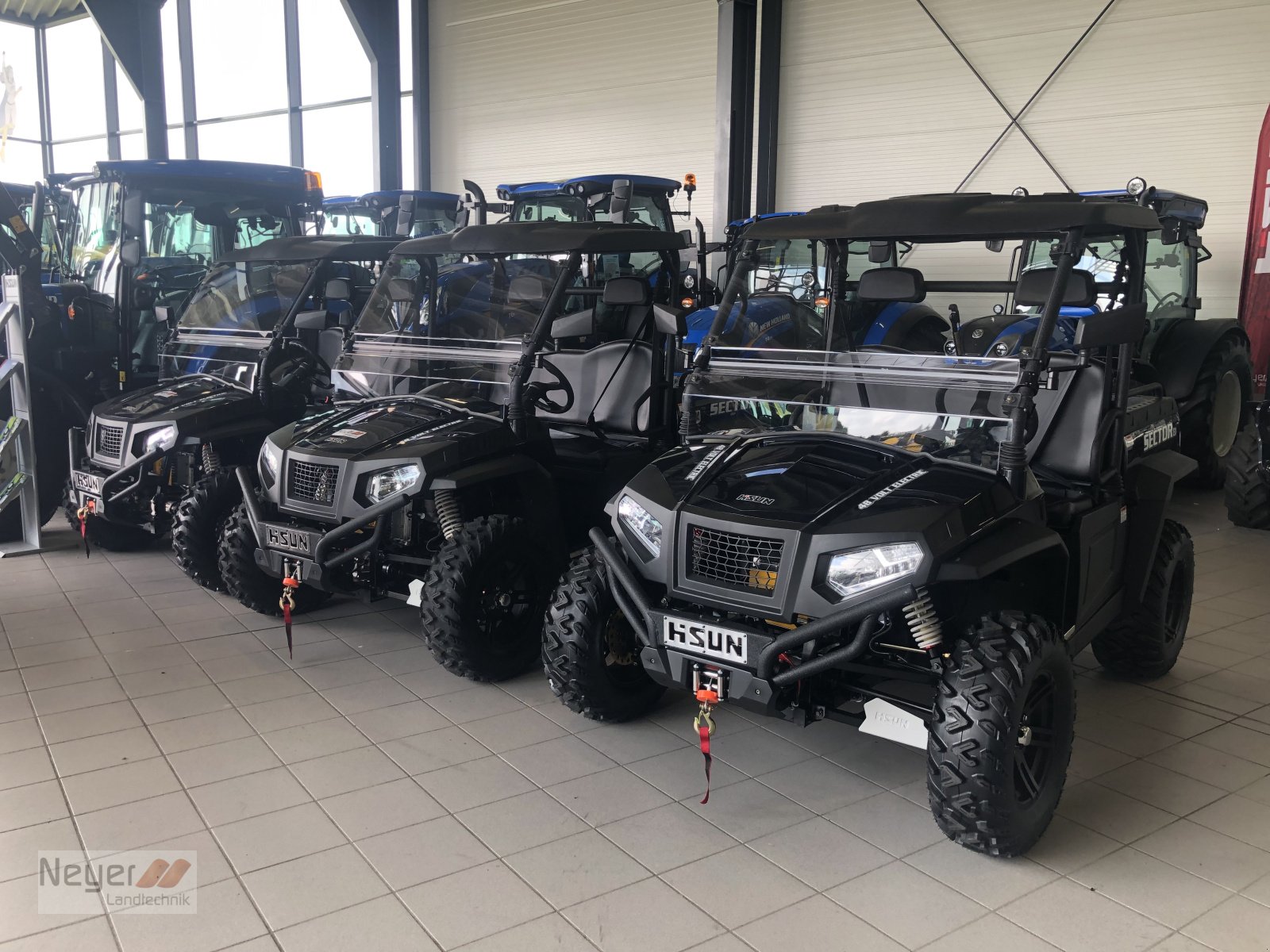 ATV & Quad типа Hisun SECTOR E1, Neumaschine в Bad Waldsee Mennisweiler (Фотография 11)