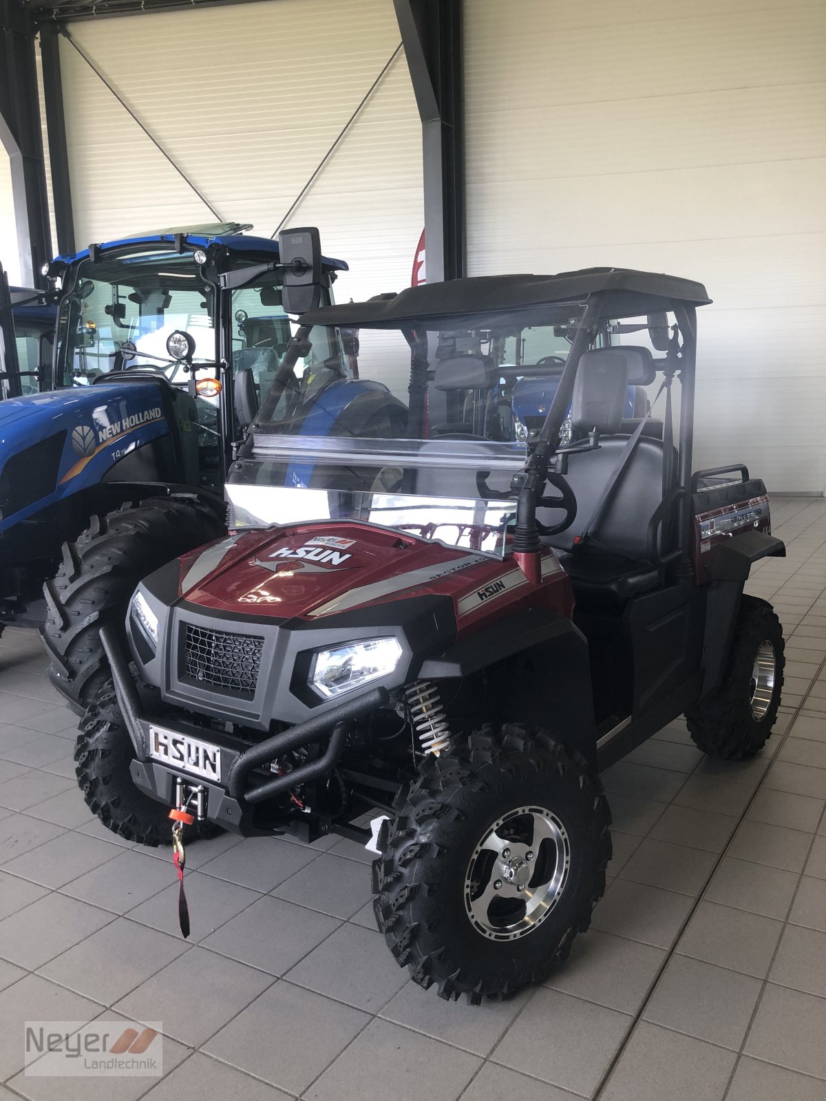 ATV & Quad typu Hisun SECTOR E1, Neumaschine v Bad Waldsee Mennisweiler (Obrázek 14)