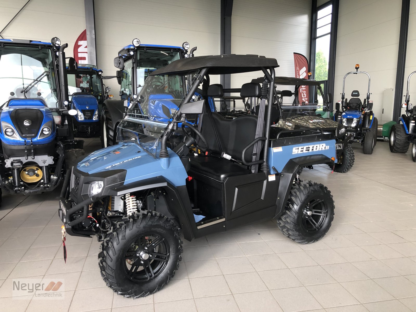 ATV & Quad a típus Hisun SECTOR E1, Neumaschine ekkor: Bad Waldsee Mennisweiler (Kép 15)