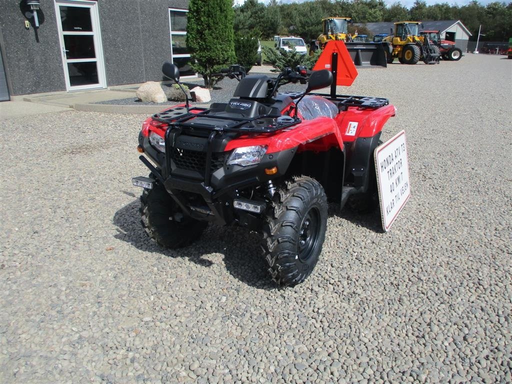 ATV & Quad του τύπου Honda TRX 420FE Traktor STORT LAGER AF HONDA  ATV. Vi hjælper gerne med at levere den til dig, og bytter gerne. KØB-SALG-BYTTE se mere på www.limas.dk, Gebrauchtmaschine σε Lintrup (Φωτογραφία 3)