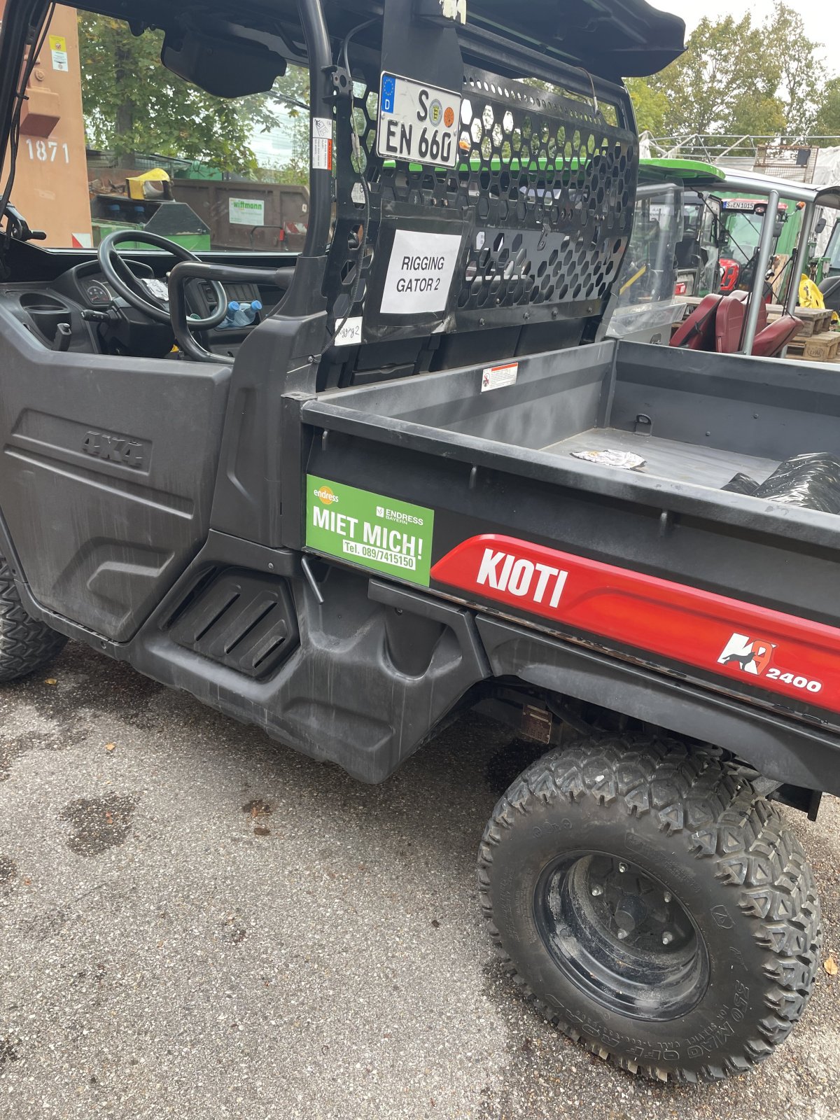 ATV & Quad of the type Kioti K9, Gebrauchtmaschine in Stuttgart (Picture 4)