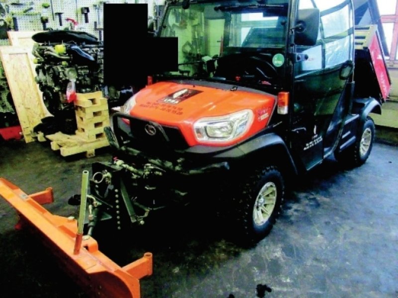 ATV & Quad des Typs Kubota KUBOTA RTV X-1110 4x4 Mehrzweckfahrzeug Schneepflug Salzstreuer EZ 10/2022 28 Stunden Mit Streuer und Schneeschild. Bitte nur anrufen, Gebrauchtmaschine in Palling (Bild 1)