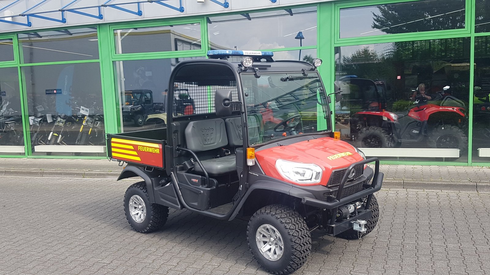 ATV & Quad Türe ait Kubota RTVX1110  Feuerwehr, Neumaschine içinde Olpe (resim 4)