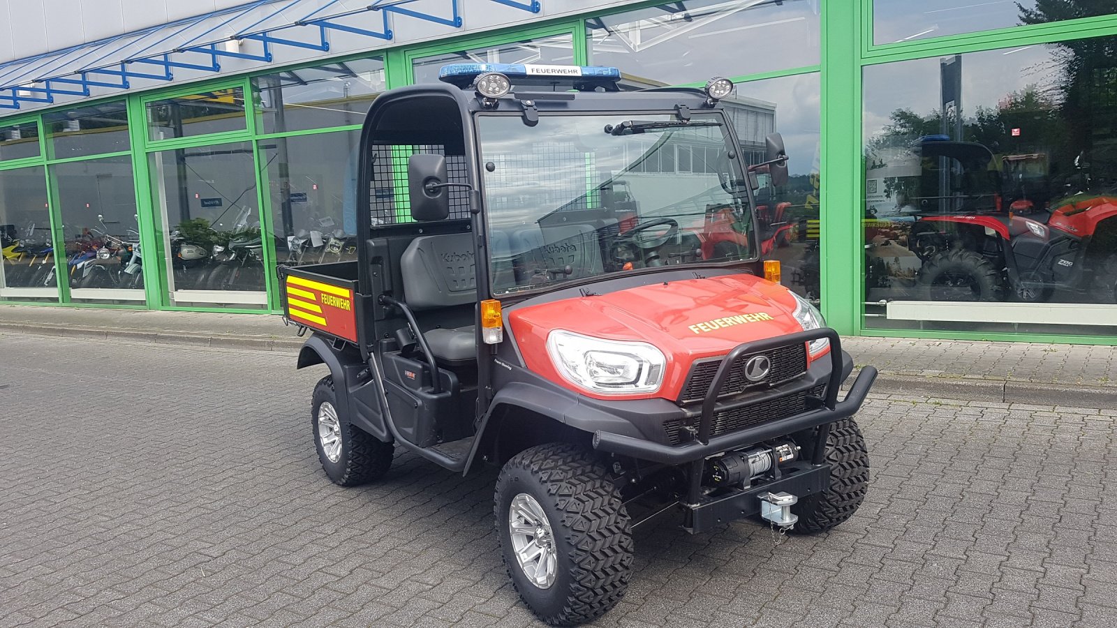 ATV & Quad Türe ait Kubota RTVX1110  Feuerwehr, Neumaschine içinde Olpe (resim 2)