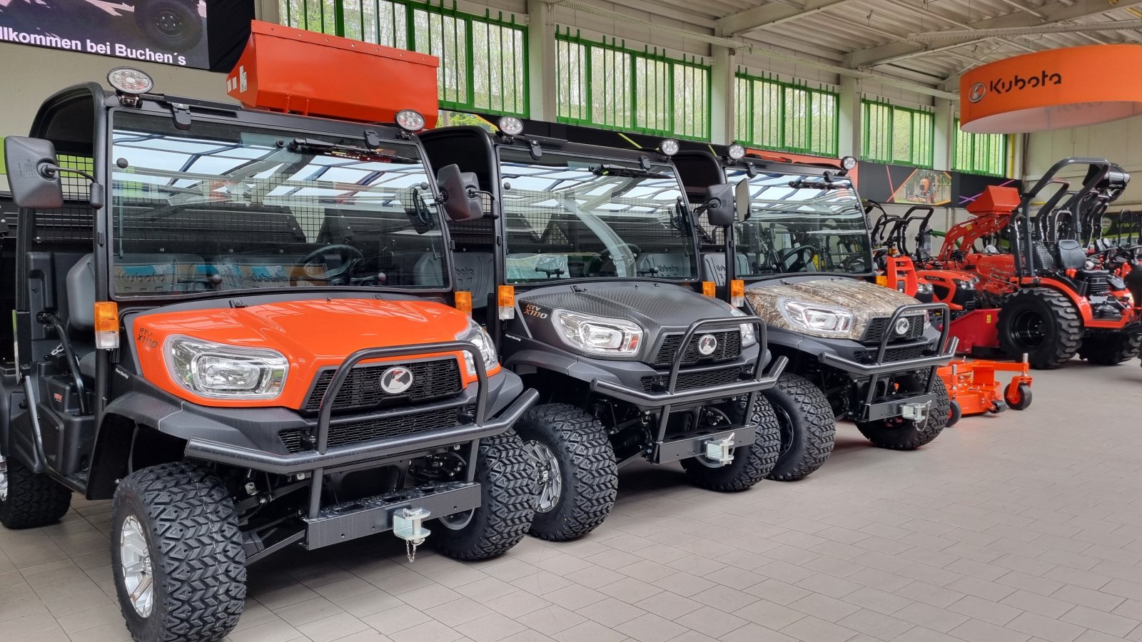 ATV & Quad typu Kubota RTVX1110  Feuerwehr, Neumaschine v Olpe (Obrázok 11)