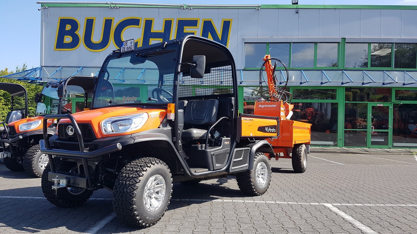 ATV & Quad van het type Kubota RTVX1110  Feuerwehr, Neumaschine in Olpe (Foto 12)