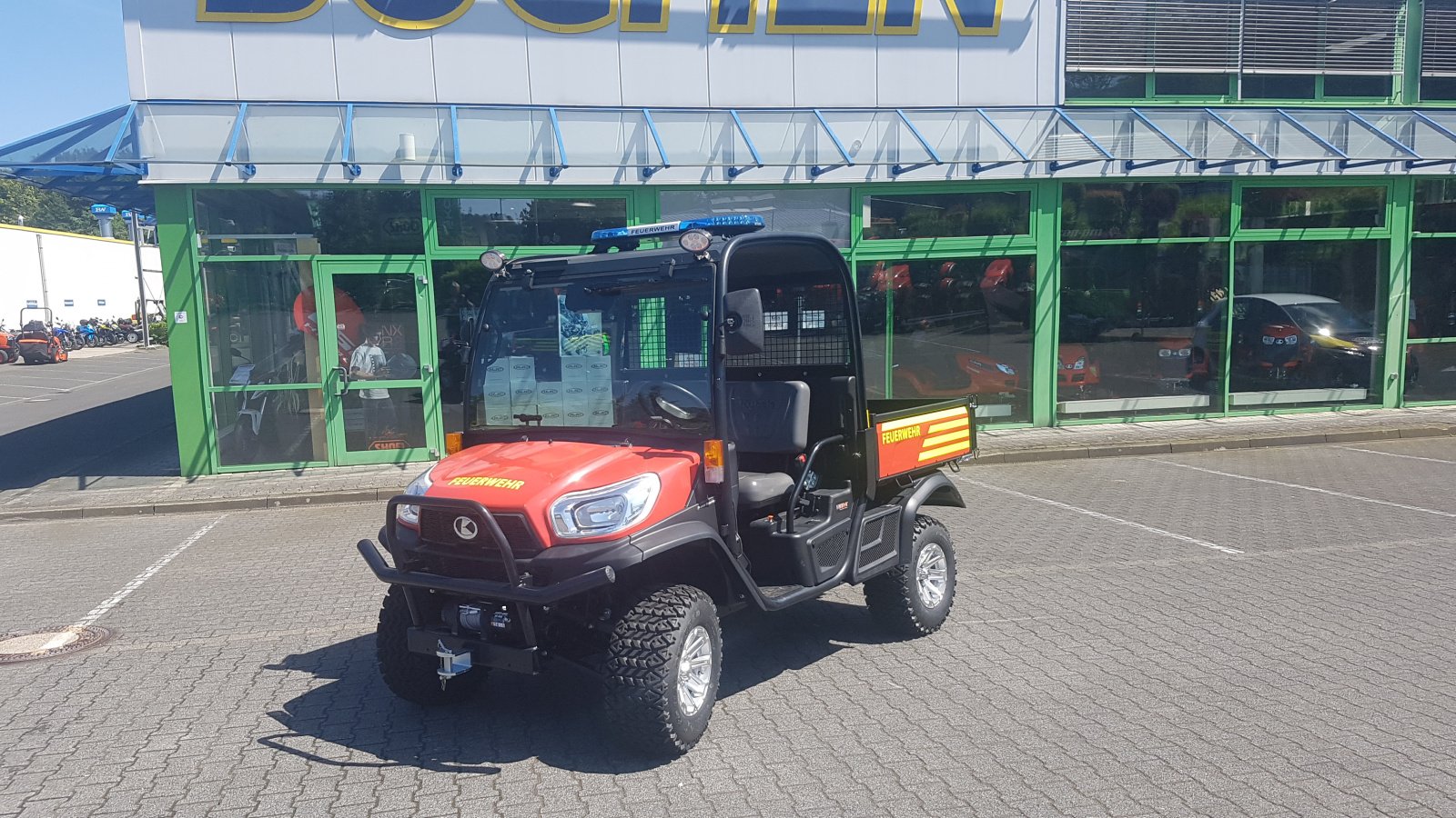 ATV & Quad Türe ait Kubota RTVX1110  Feuerwehr, Neumaschine içinde Olpe (resim 3)