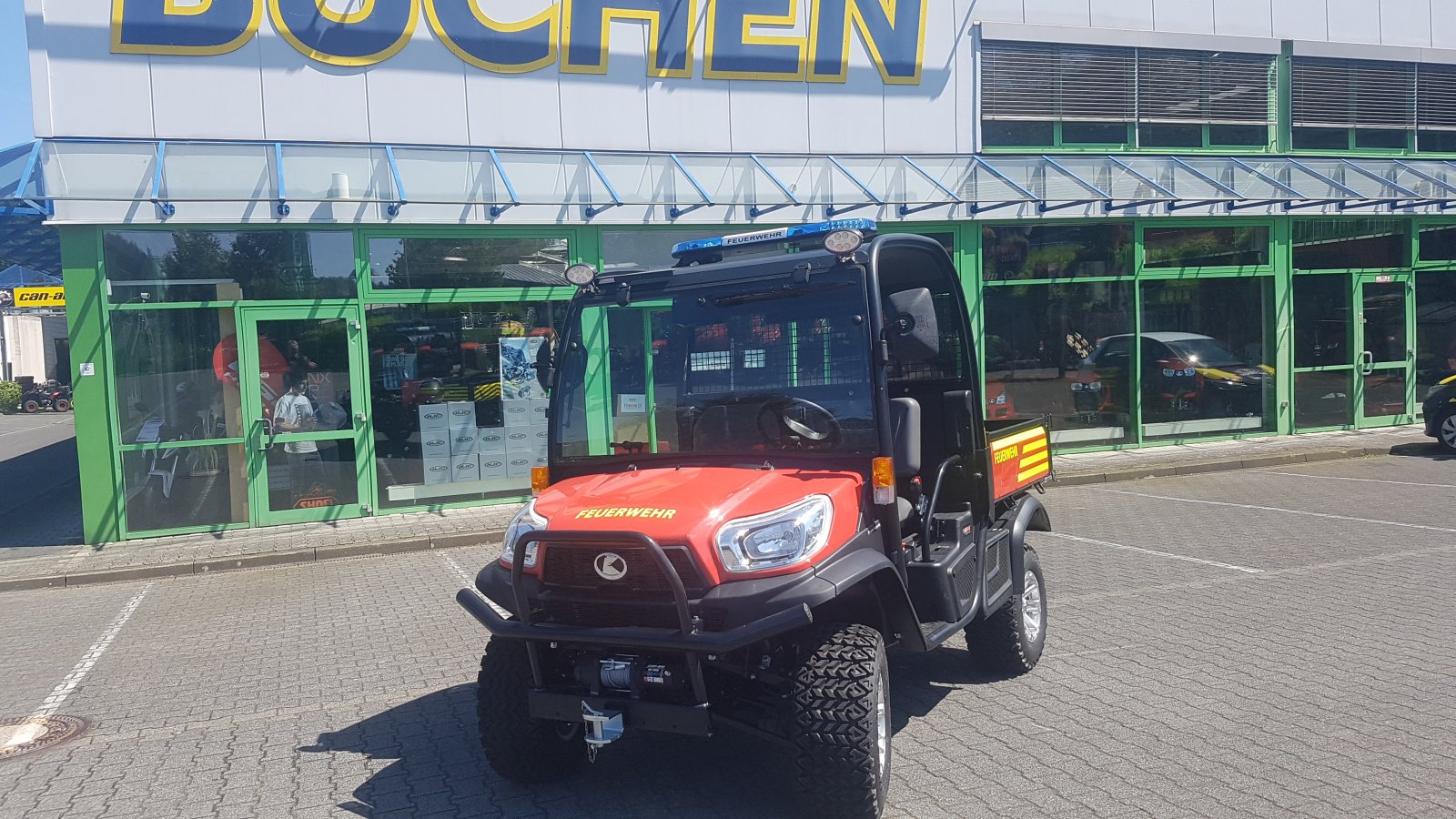 ATV & Quad tip Kubota RTVX1110  Feuerwehr, Neumaschine in Olpe (Poză 8)