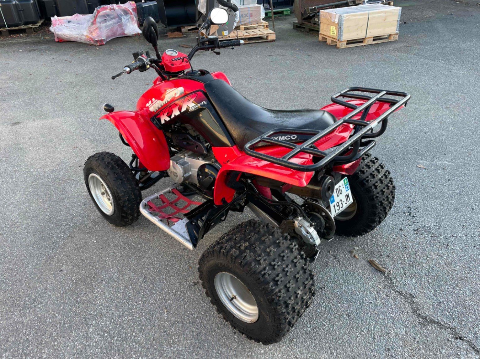 ATV & Quad Türe ait Kymco KXR250, Gebrauchtmaschine içinde LA SOUTERRAINE (resim 4)