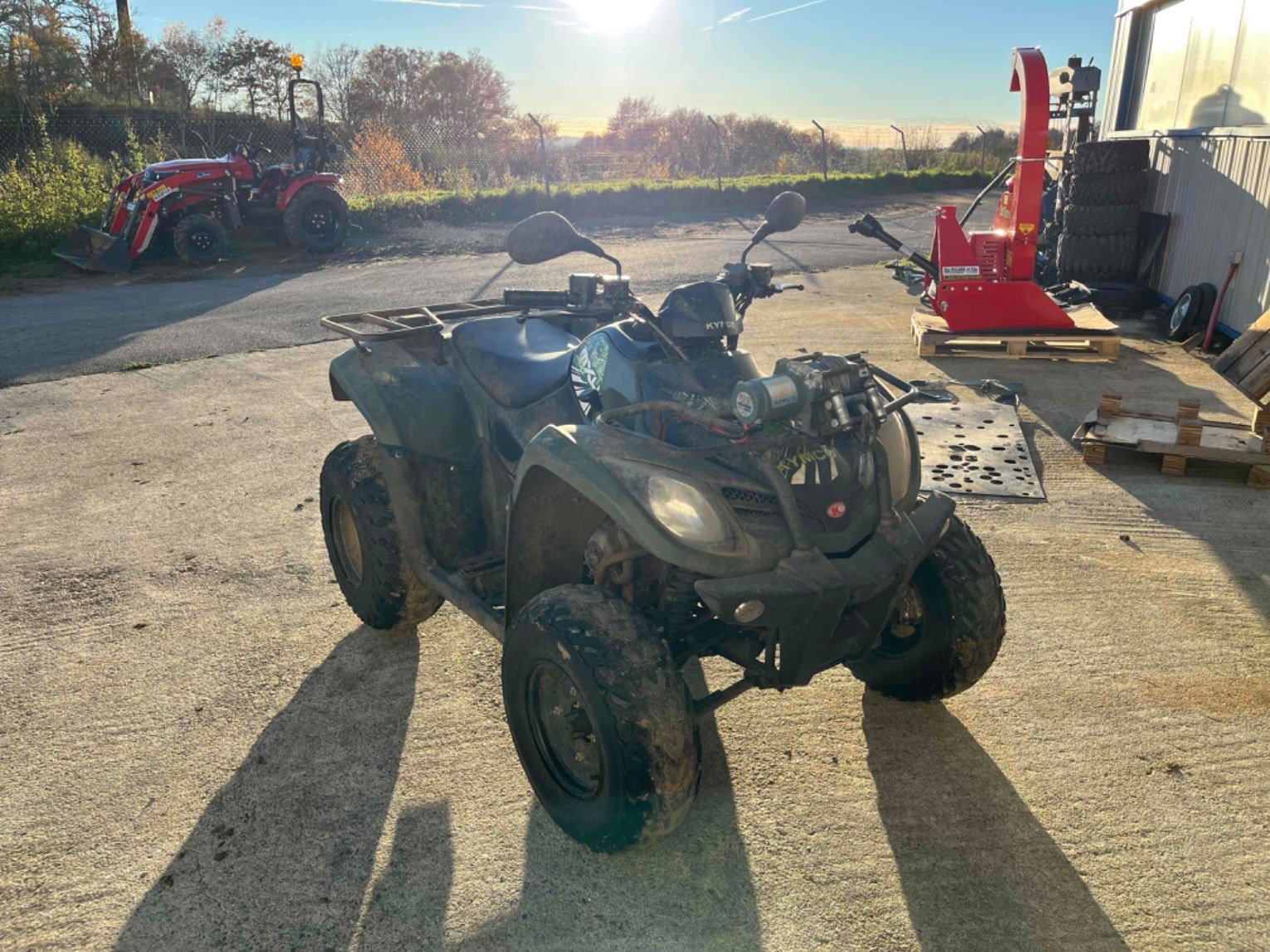 ATV & Quad des Typs Kymco MXU 300, Gebrauchtmaschine in LA SOUTERRAINE (Bild 6)