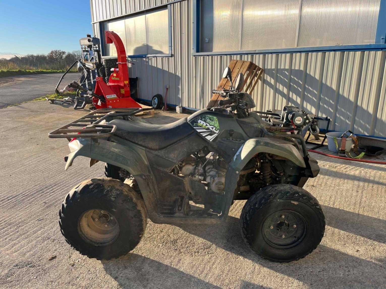 ATV & Quad van het type Kymco MXU 300, Gebrauchtmaschine in LA SOUTERRAINE (Foto 7)