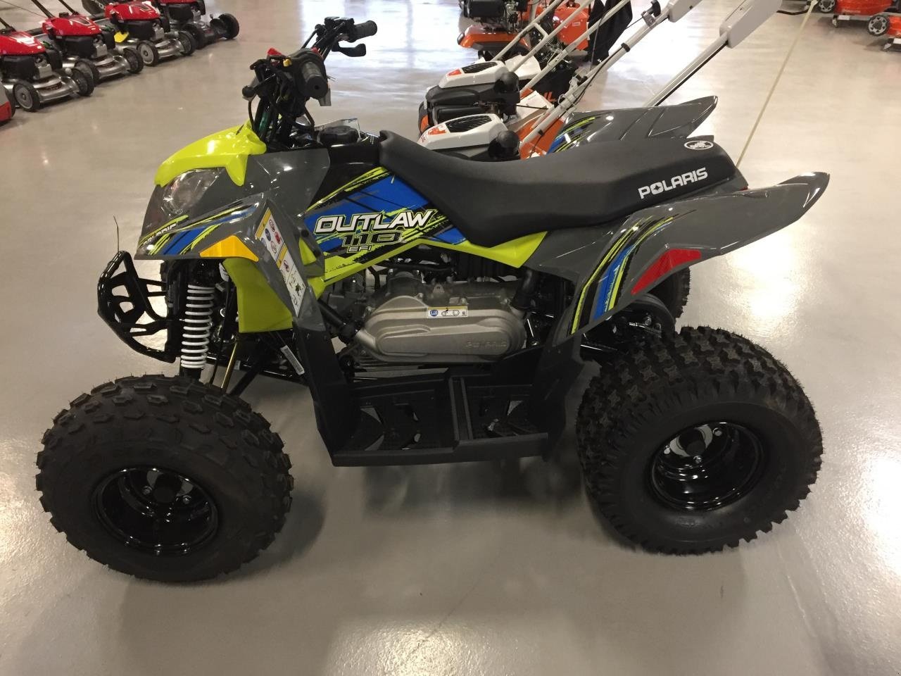 ATV & Quad za tip Polaris OUTLAW 110 GRÅ/LIME, Gebrauchtmaschine u Viborg (Slika 4)