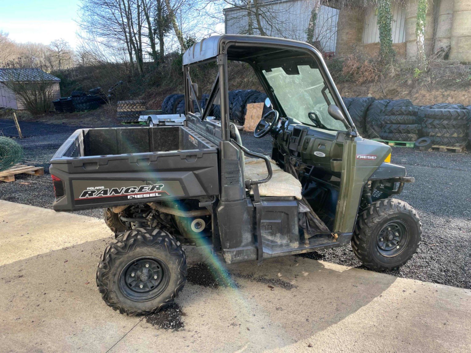 ATV & Quad du type Polaris Quad - transporteur Ranger 1000 DIESEL Polaris, Gebrauchtmaschine en LA SOUTERRAINE (Photo 3)