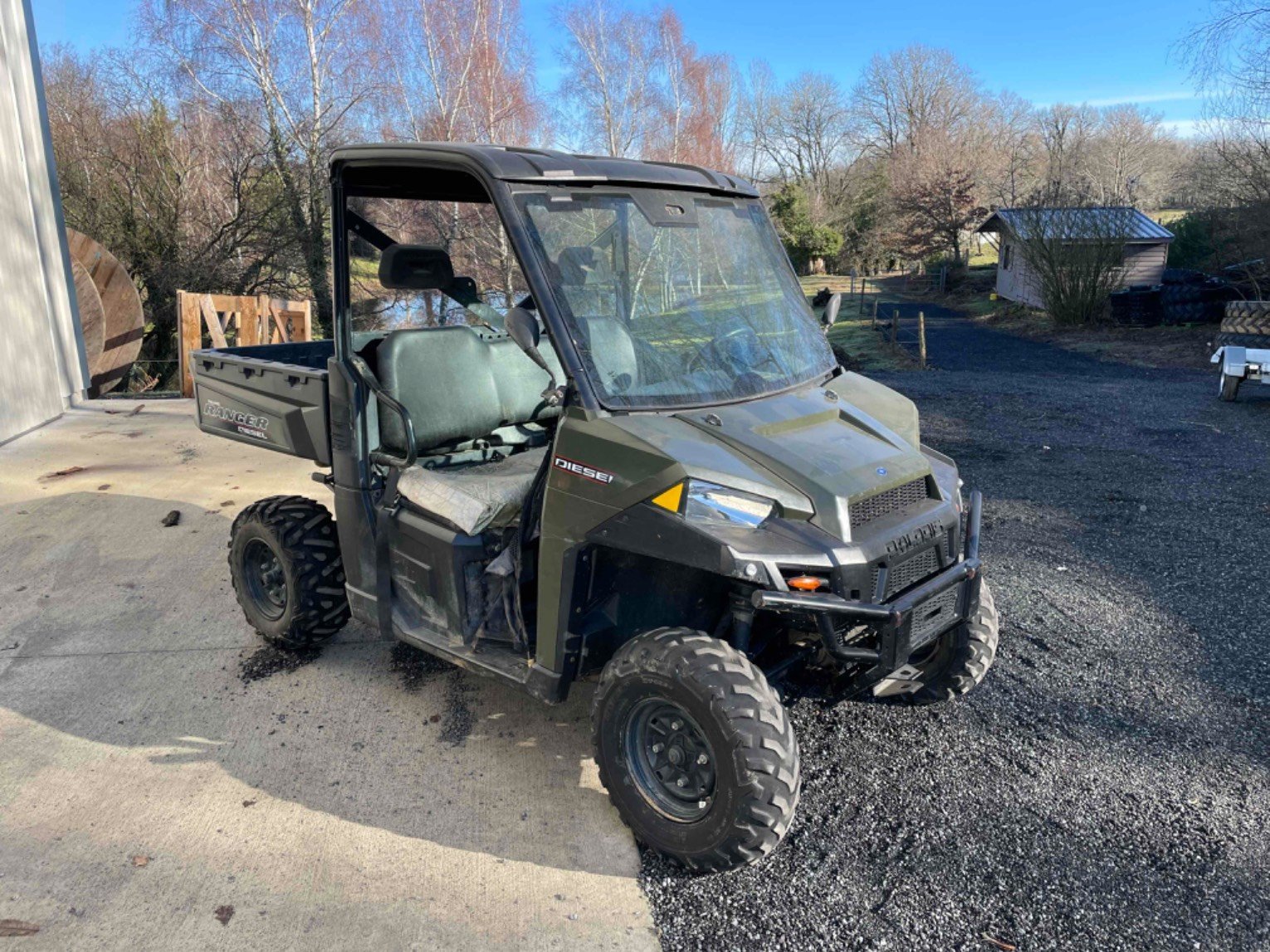 ATV & Quad tipa Polaris Quad - transporteur Ranger 1000 DIESEL Polaris, Gebrauchtmaschine u LA SOUTERRAINE (Slika 1)