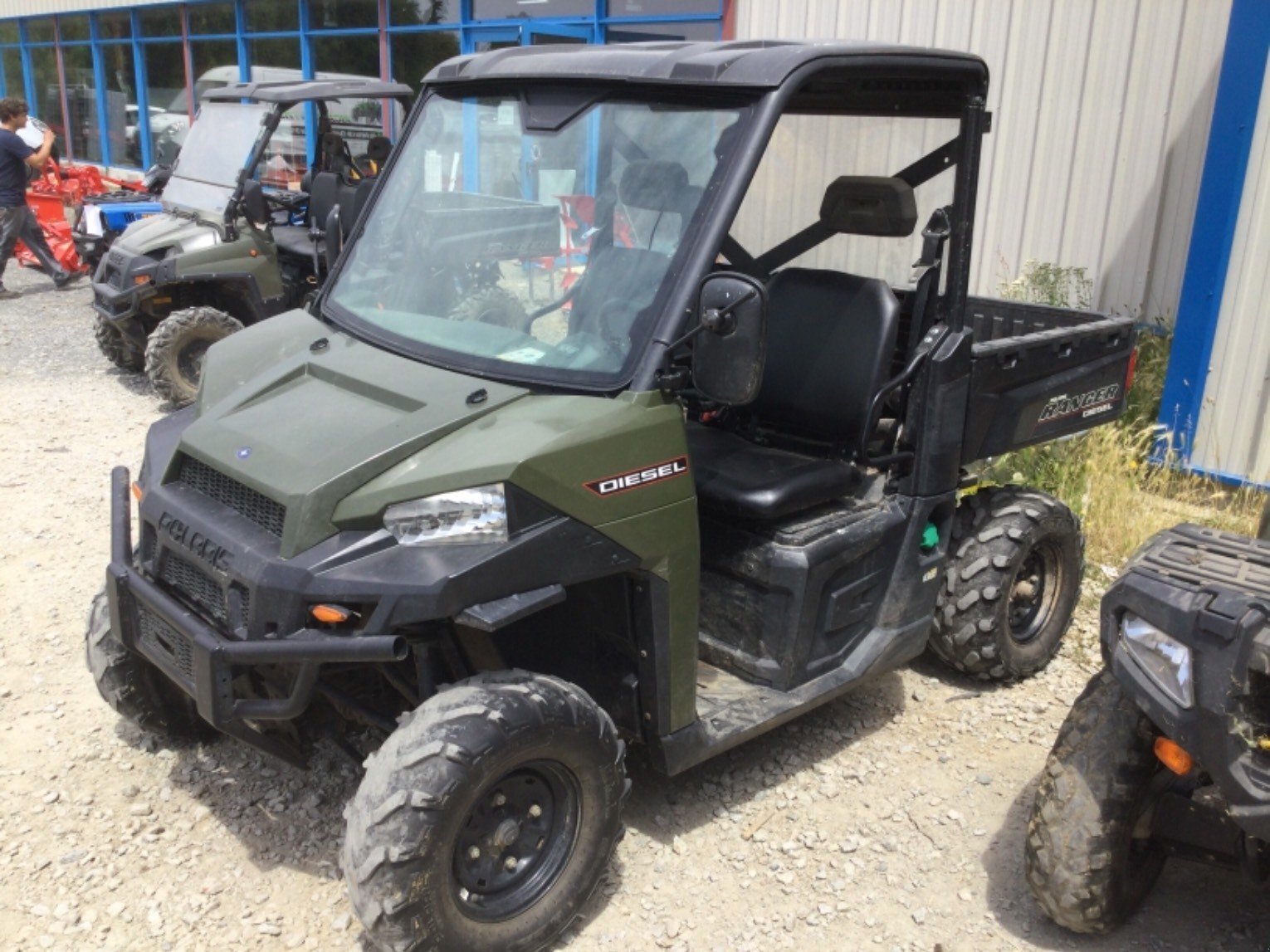 ATV & Quad van het type Polaris Quad - transporteur Ranger 1000 DIESEL Polaris, Gebrauchtmaschine in LA SOUTERRAINE (Foto 1)