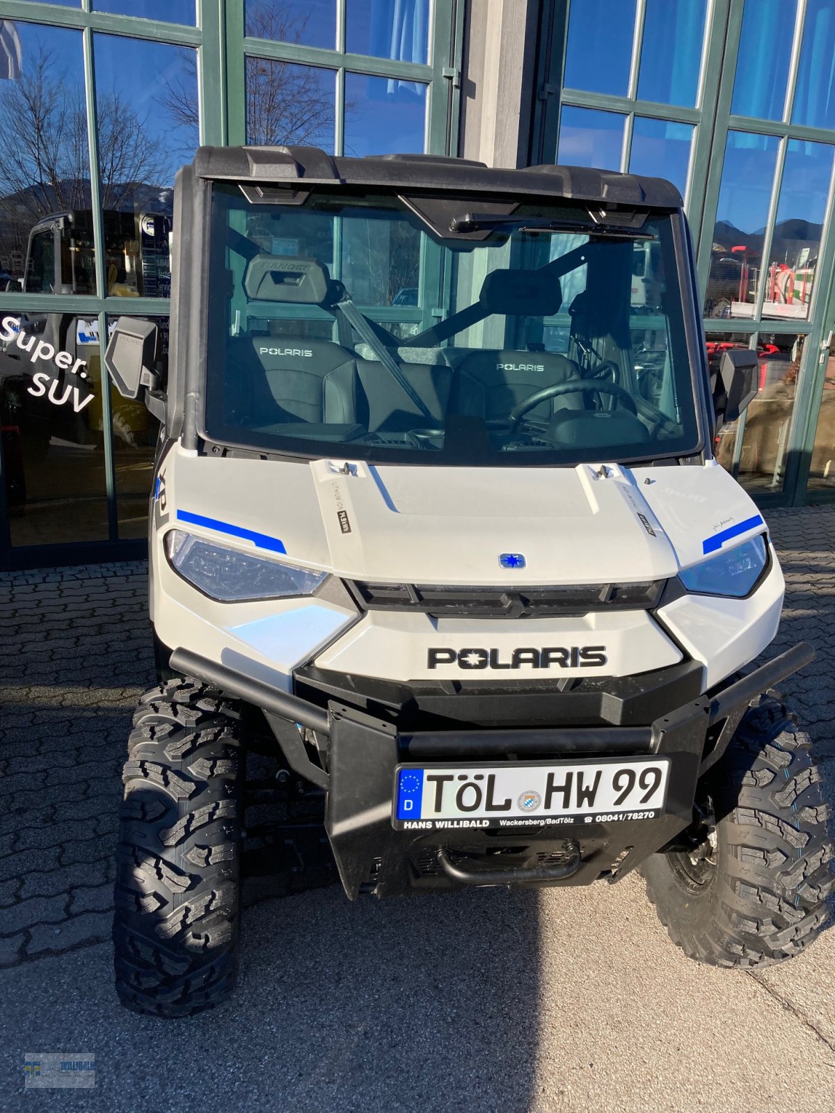 ATV & Quad van het type Polaris Ranger Kinetic Premium, Gebrauchtmaschine in Wackersberg (Foto 2)