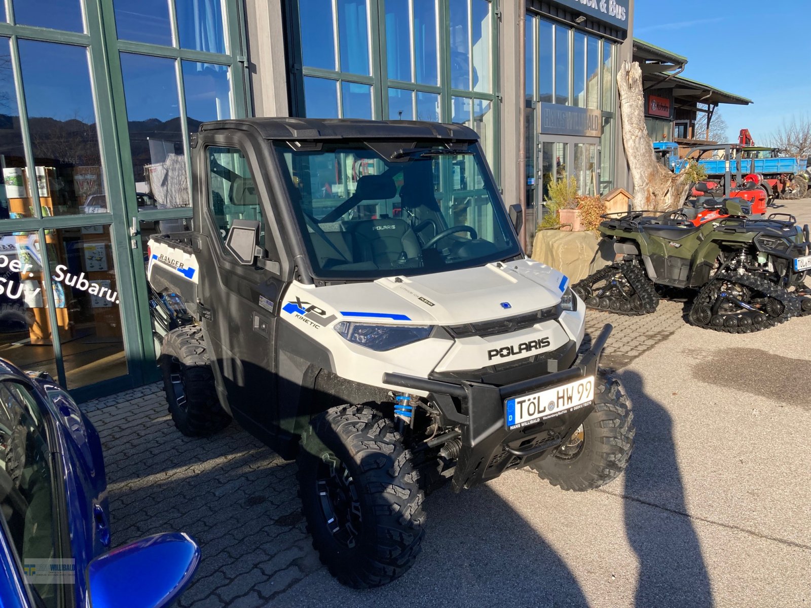 ATV & Quad van het type Polaris Ranger Kinetic Premium, Gebrauchtmaschine in Wackersberg (Foto 3)